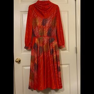 Truly vintage vincenti dress abstract dress